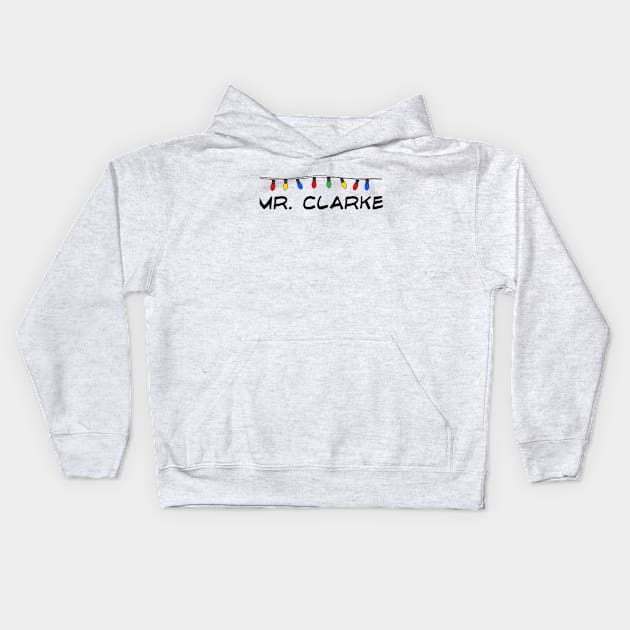 MR. CLARKE stranger things Kids Hoodie by upcs